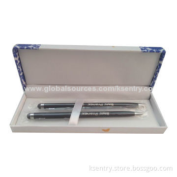 Factory Price Stylus touch pen for iPad mini with 2-in-1 functions
